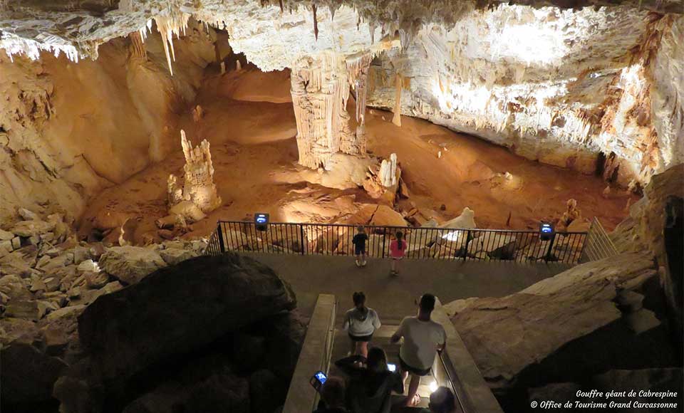 The Gouffre de Cabrespine is one of the 10 most beautiful caves in Europe