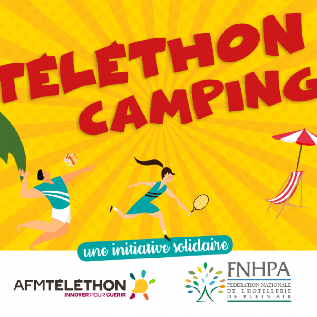 poster telethon camping motolieu