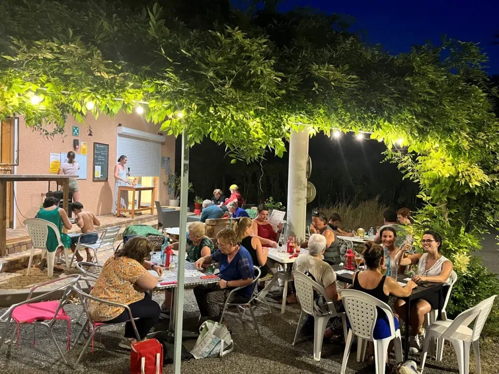 Terrasse animee